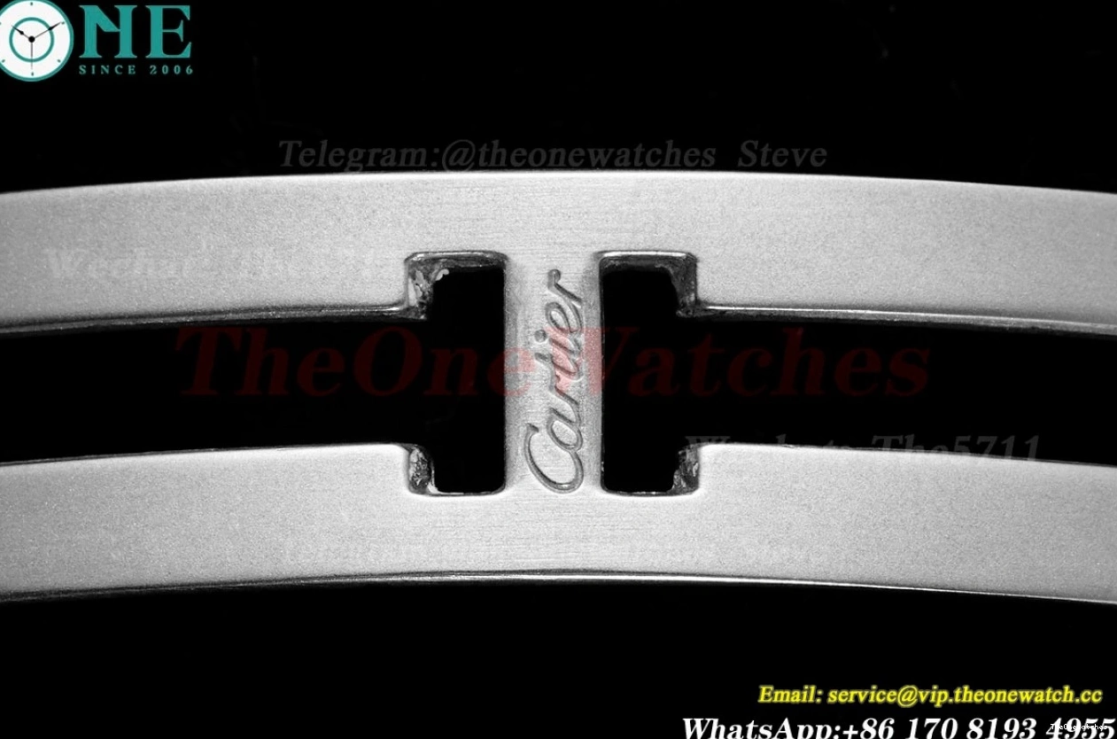 SS Cartier White AF De Bleu Dial SS Ballon 28mm Quartz 0227